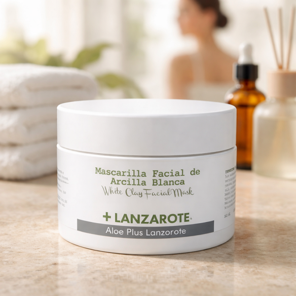 Aloë Vera en Witte Klei Gezichtsmasker 100ml