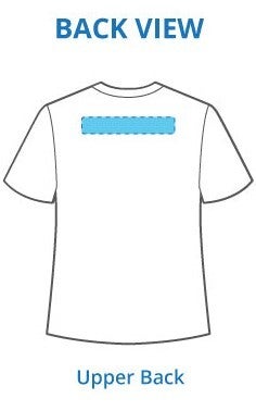 3x11 inch on back image