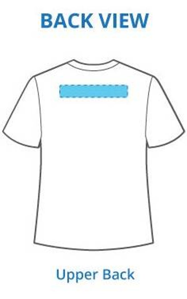 3x11 inch on back image