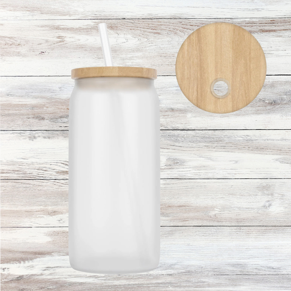 16 oz Frosted Libby Glass