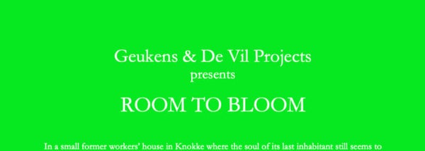expo te KNOKKE: ROOM to BLOOM
