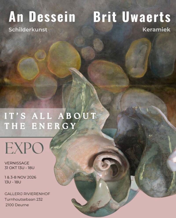 TER INFO: expo: "It's all about the energy" An Dessein en Brit Uwaerts