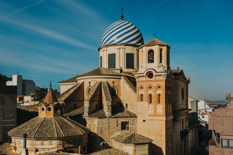 Basílica de la Purísima: cúpula azul, alma de Yecla