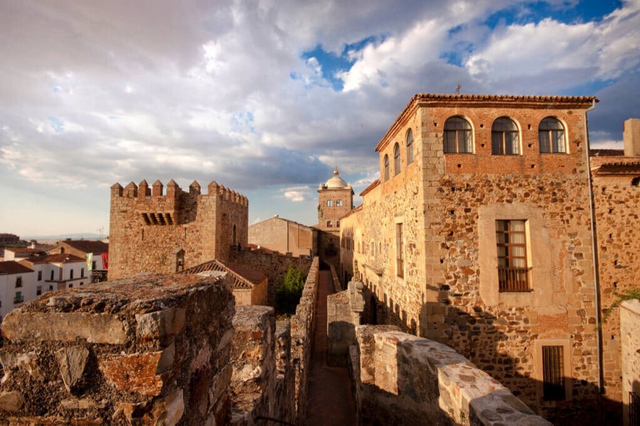casco antiguo de cáceres, Extremadura