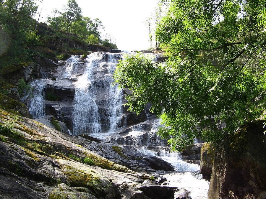Cascada del Caozo (cerca de Valdastillas)