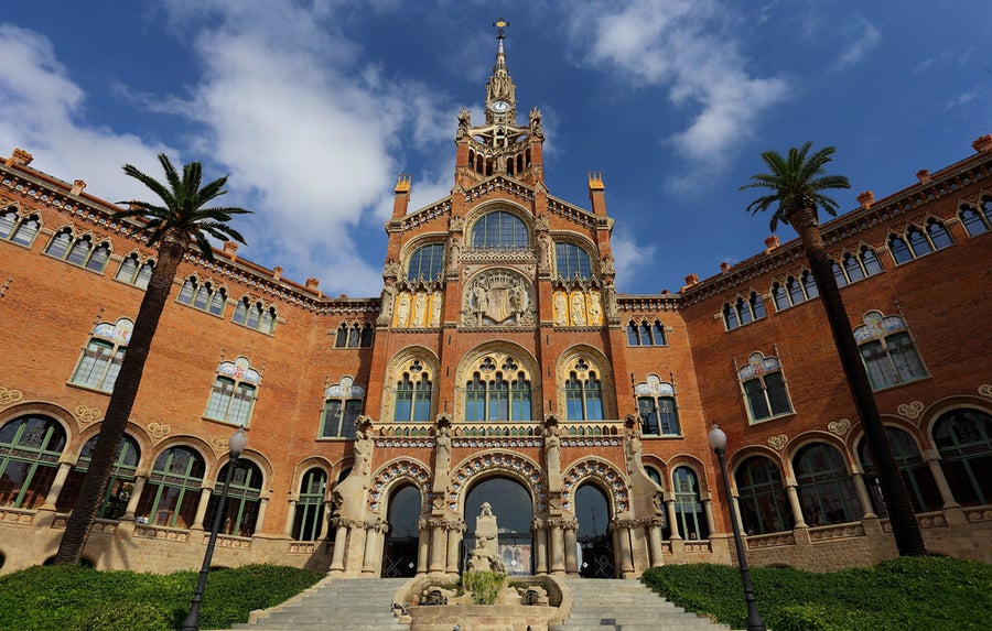 exterior Hospital de Sant Pau, Barcelona