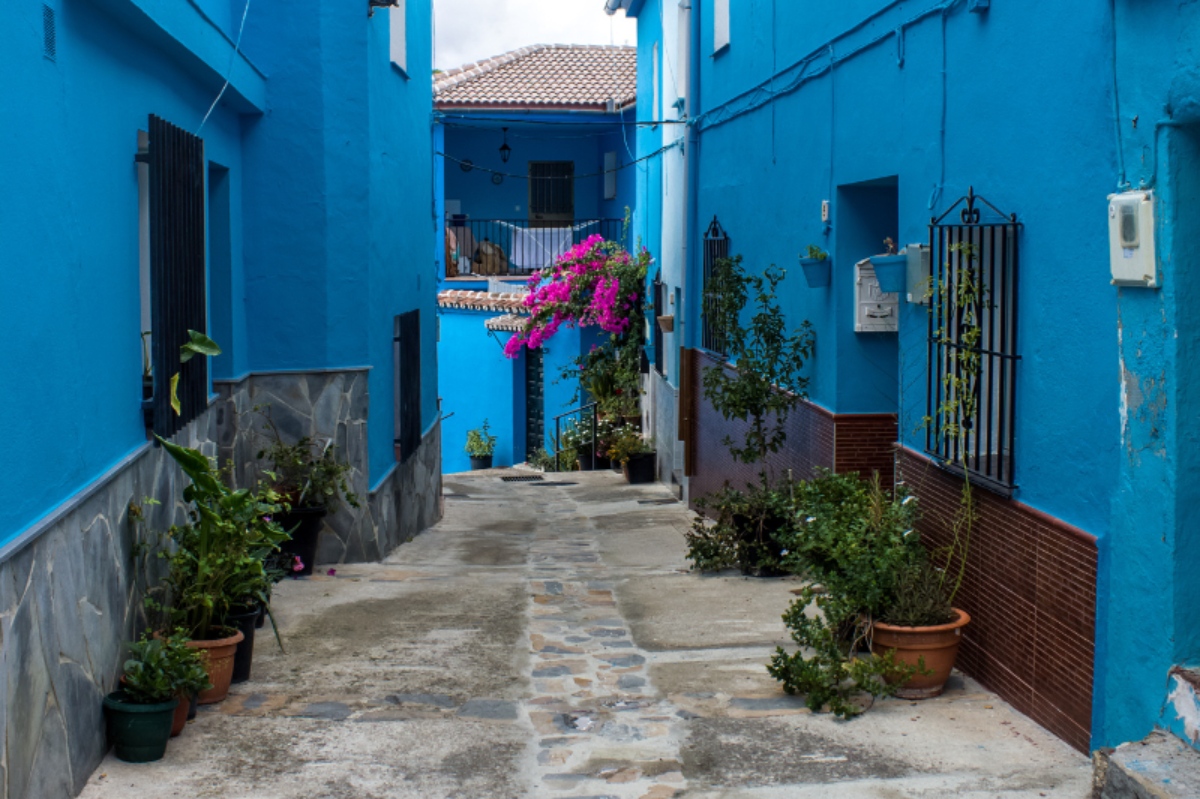 Calles azuels, Júzcar
