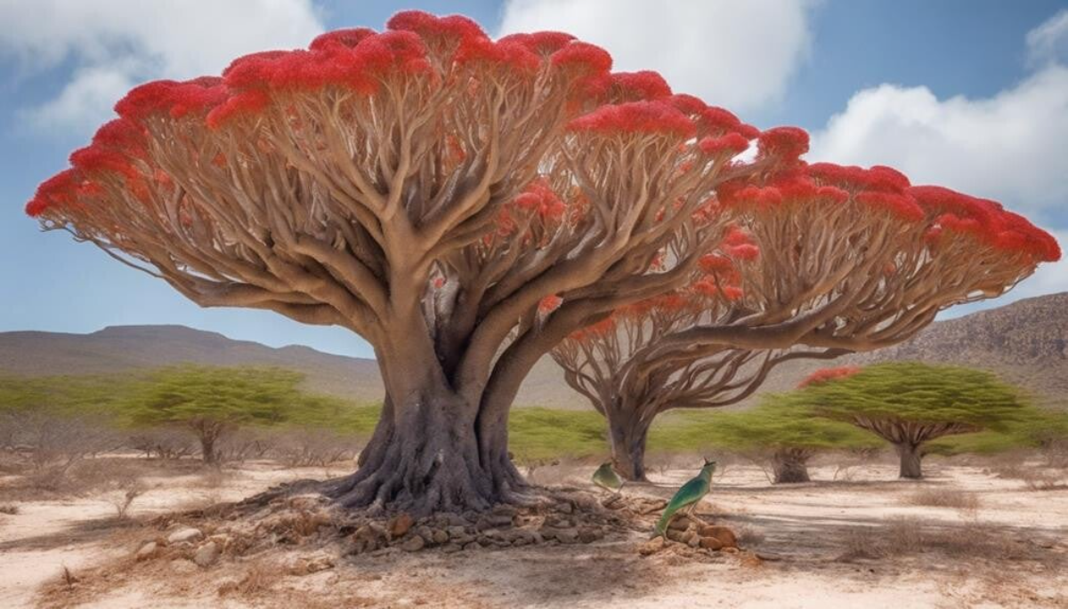 Arboles de sangre de dragón