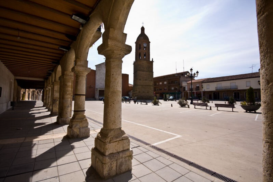 Mayorga, Valladolid Plaza Mayor