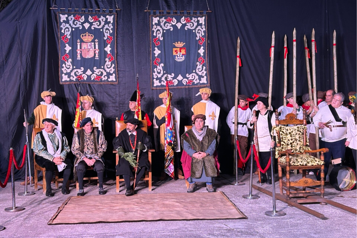 Llegada Carlos V Jarandilla de la Vera