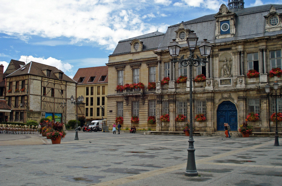 casco antiguo de Troyes
