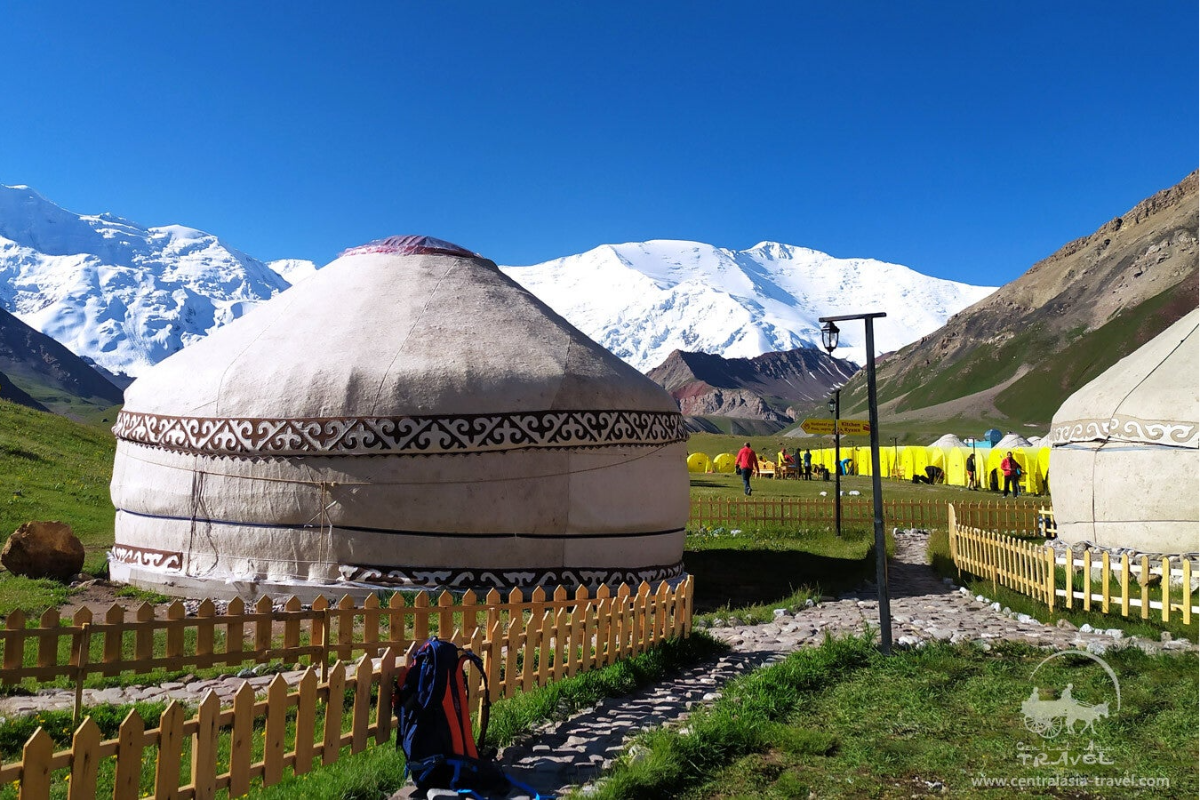 Yurtas en La Meseta del Pamir