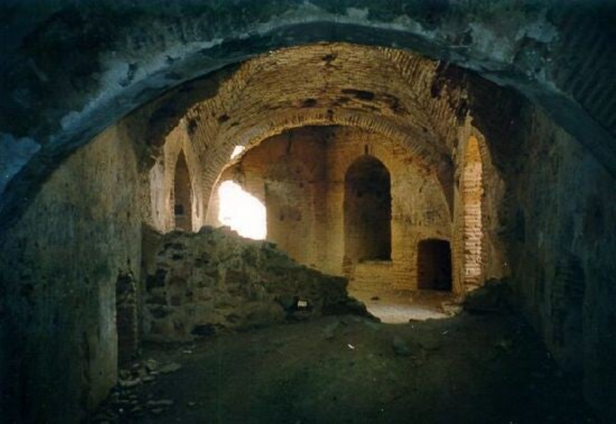 Interior del Castillo Templario de Montalbán, Toledo