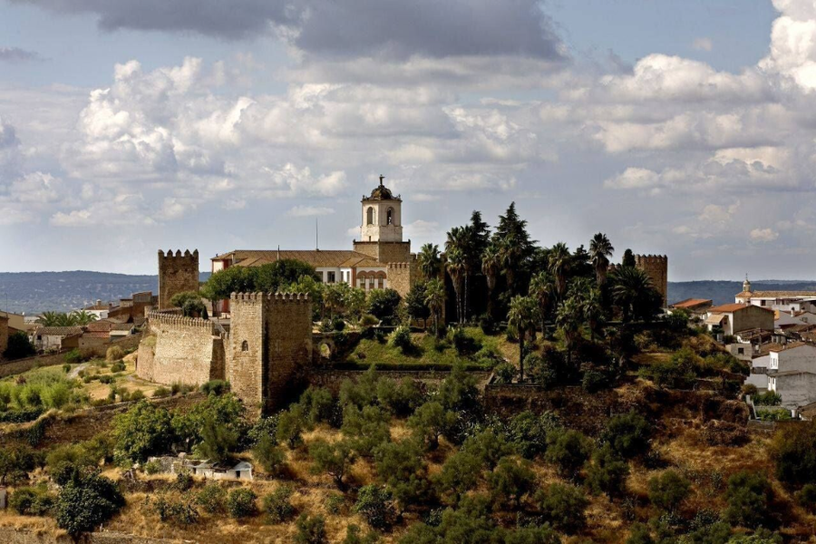 Jerez de los Caballeros, vistas en lo alto de la colina