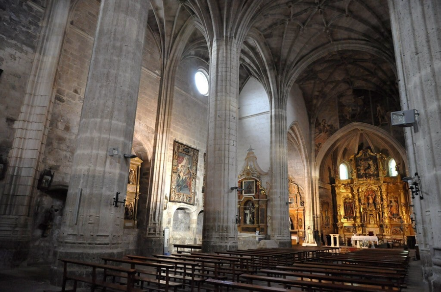 Interior Iglesia de San Juan – Castrojeriz, Burgos