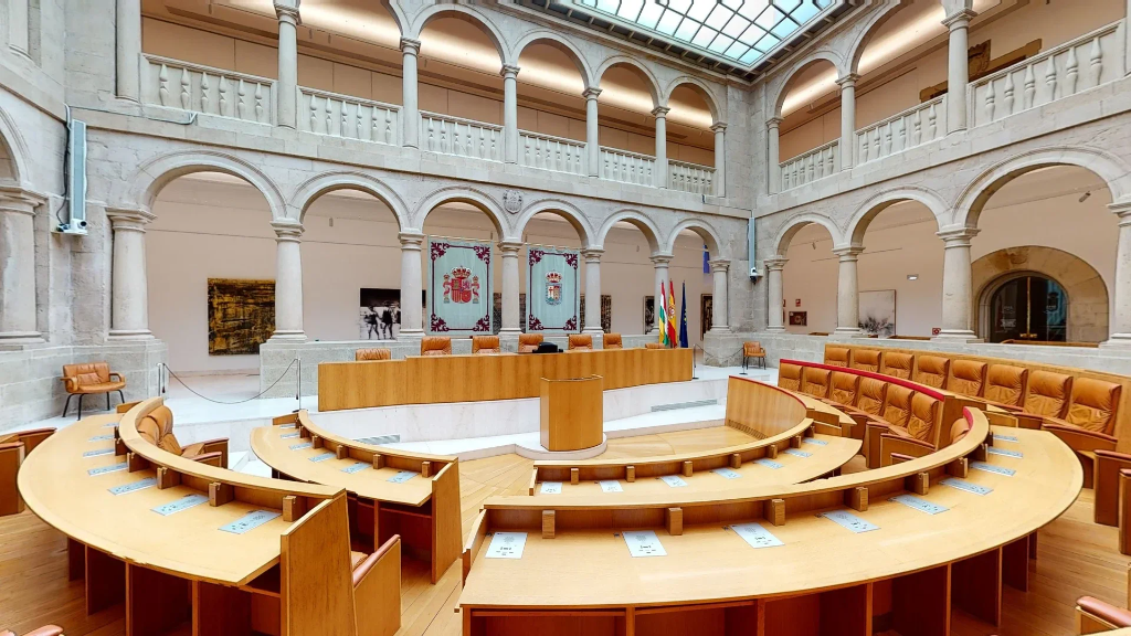 Interior Parlamento de La Rioja