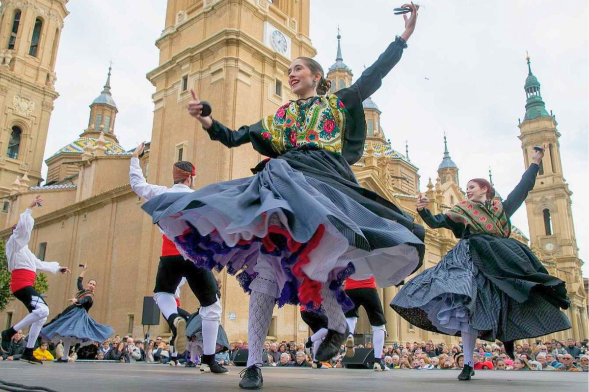 Bailes de Jota Fiesta del Pilar, Zaragoza