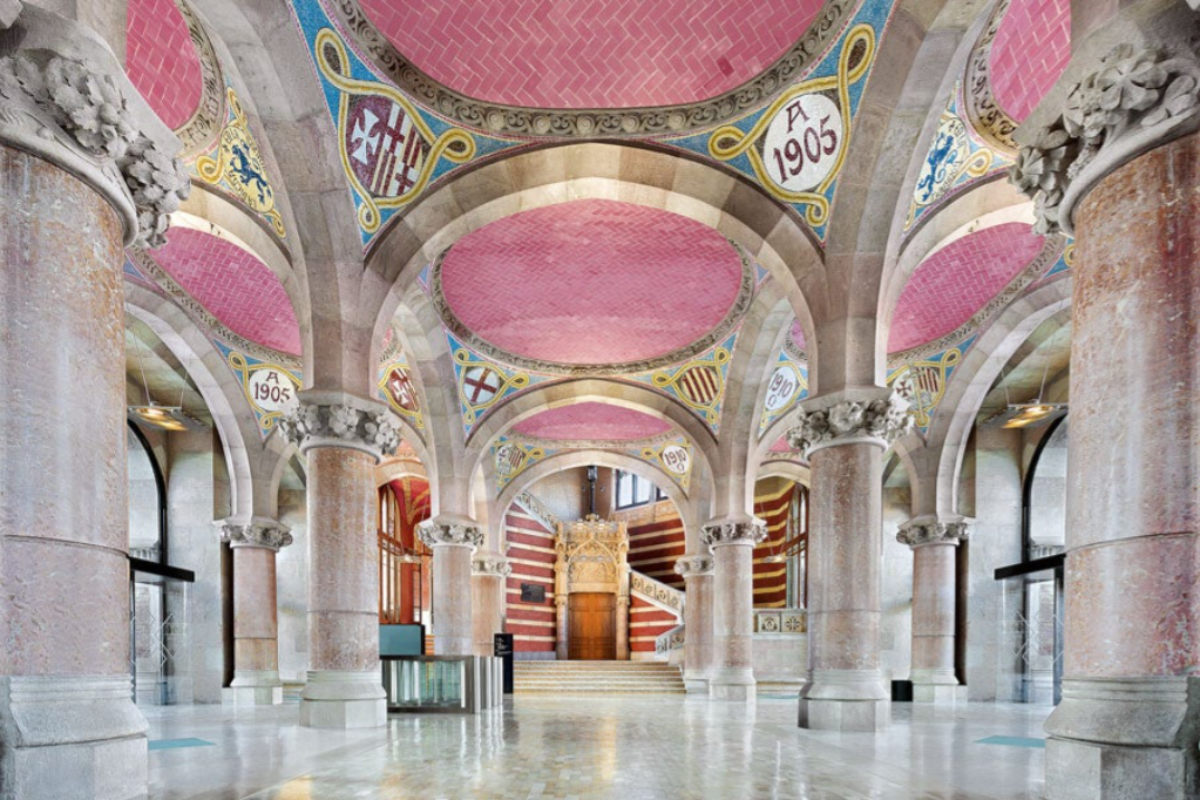 Entrada Interior Hospital de Sant Pau