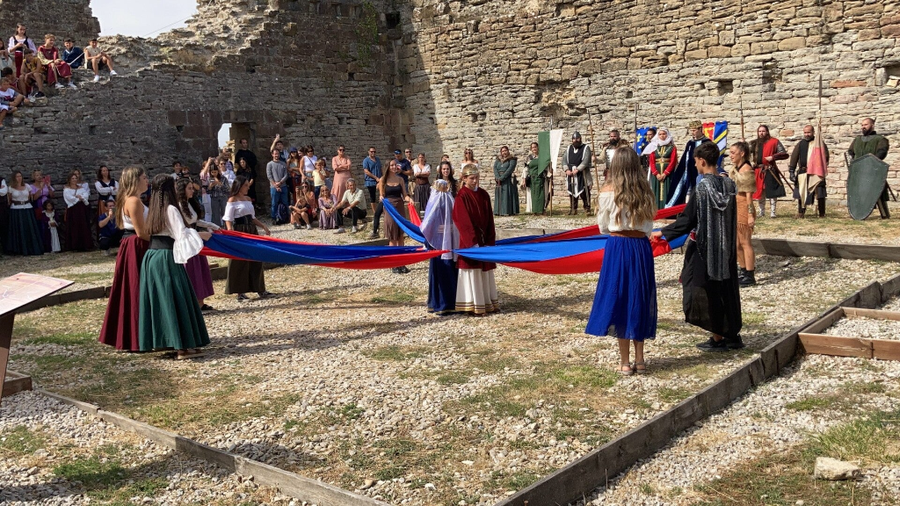 Fiestas de Tiebas en el Castillo