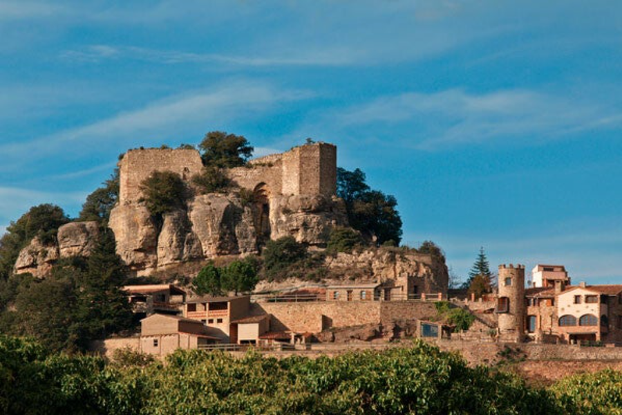 Vista del Castillo de Gadeny - Lleida