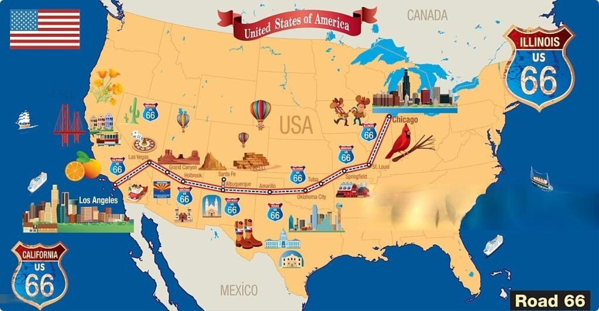 mapa ruta