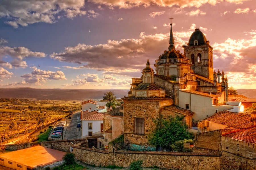 vistas de Jerez de los Caballeros