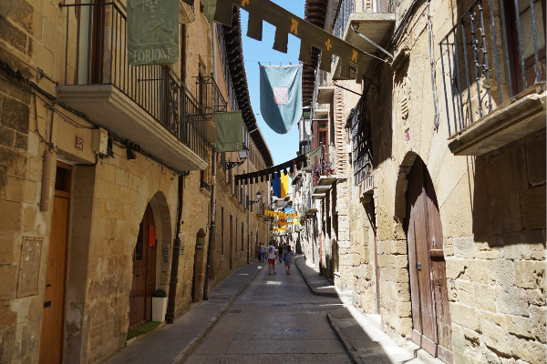 Las calles medievales: el alma de Olite