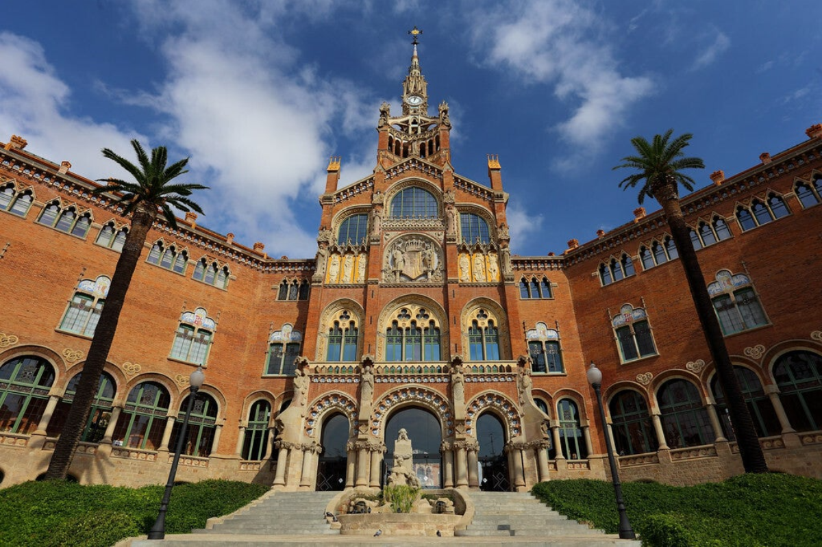 exterior Hospital de Sant Pau, Barcelona