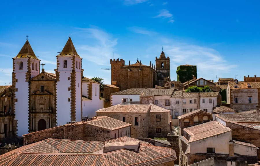 Vista General de la ciudad de Cáceres