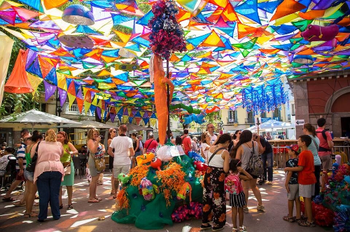 Fiestas de Gracia, Barcelona