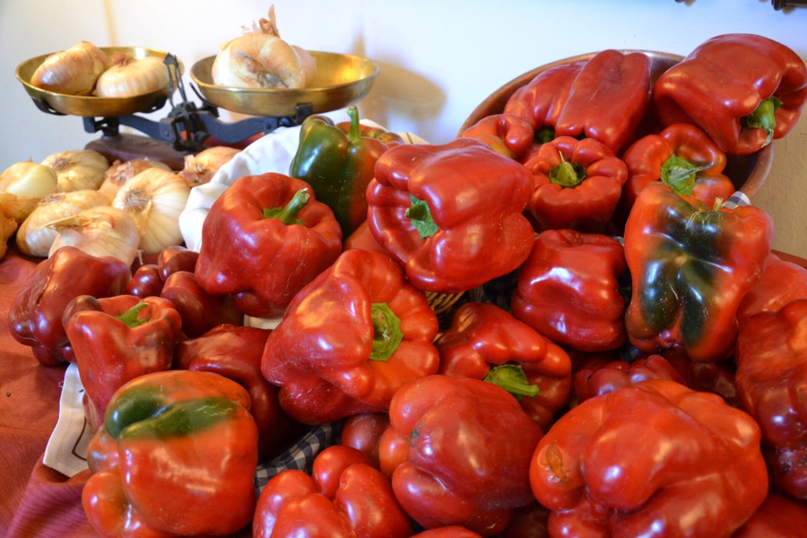 Pimientos rojos de benavente