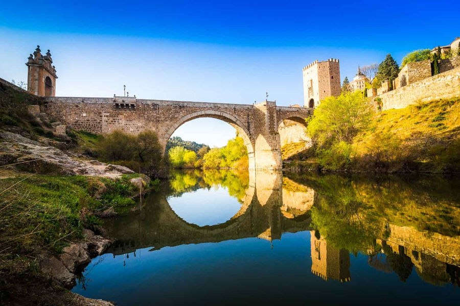 Vista del Puente de Alcantara