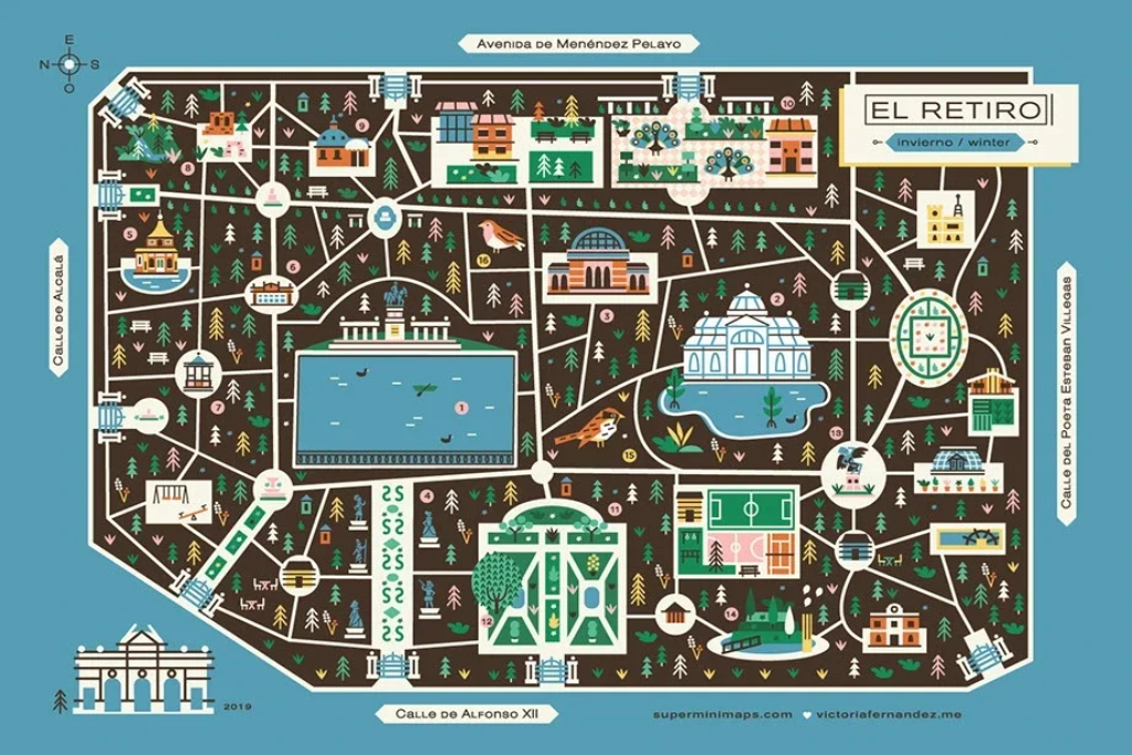 Plano del Retiro