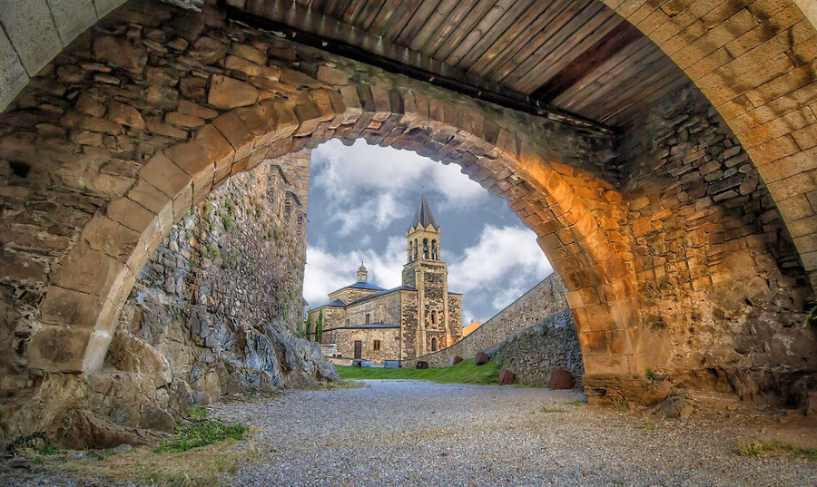 Ponferrada vistas desde el arco