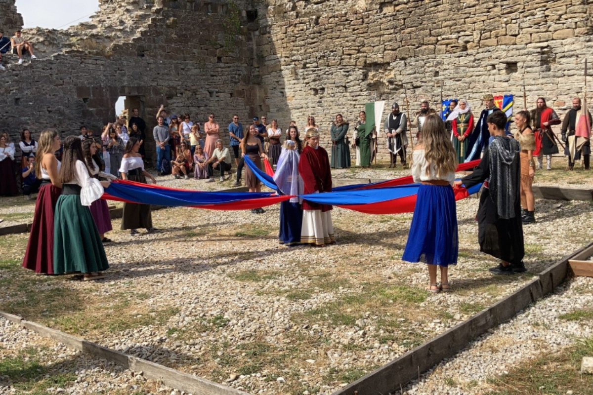 Fiestas de Tiebas en el Castillo