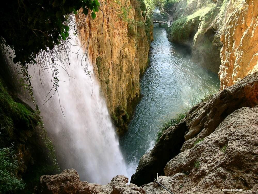 Cascada y rio Monasterio de Piedra