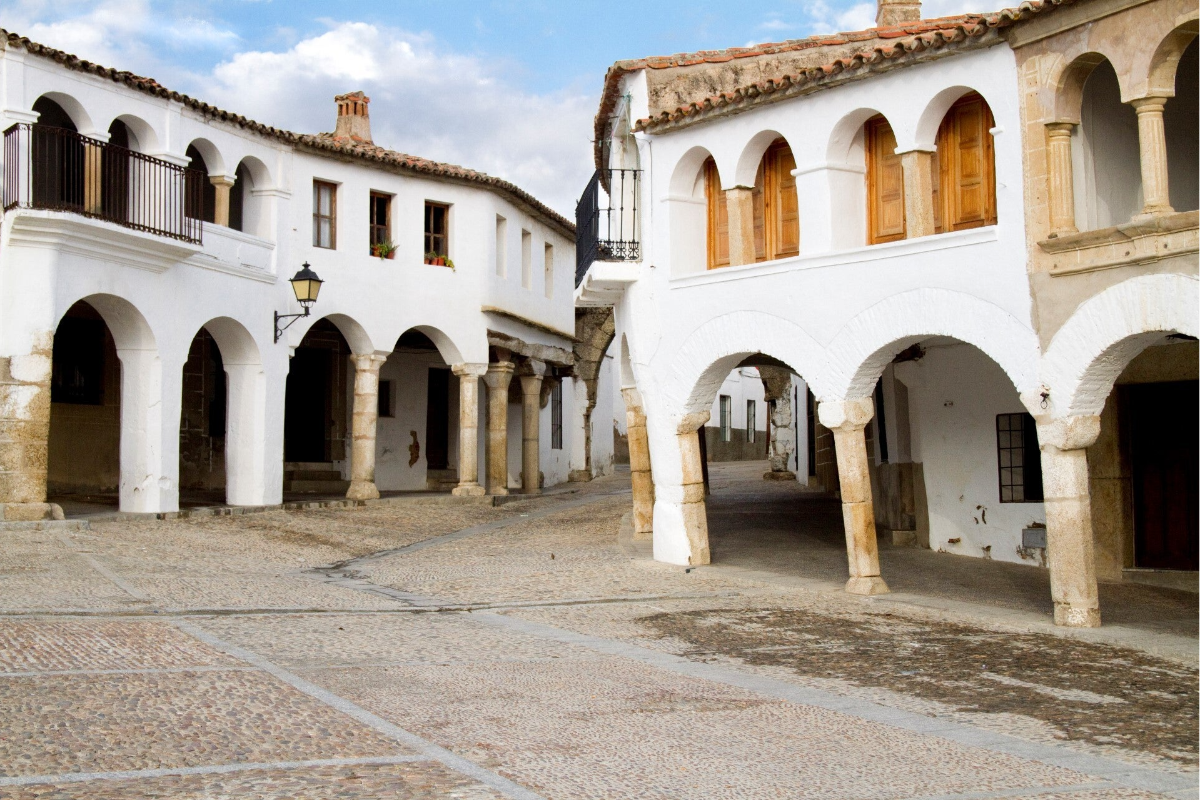 Plaza Mayor Garrovillas de Alconétar