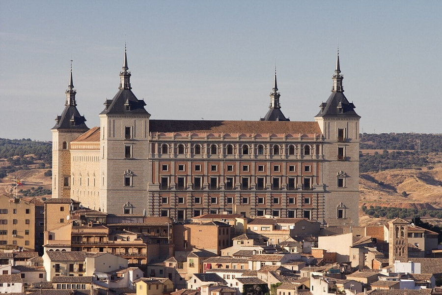Vista completa Alcazar de Toledo