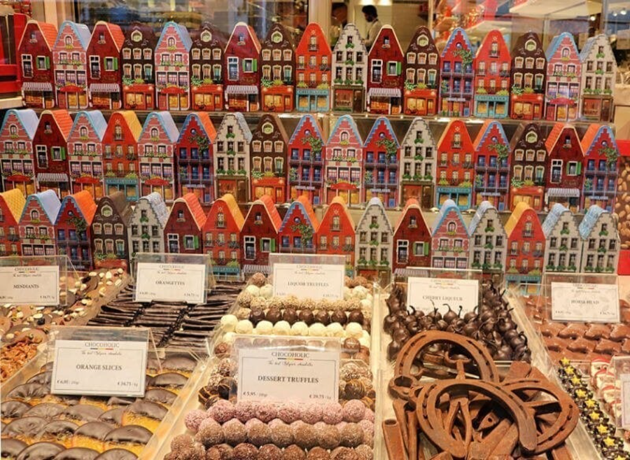 El chocolate en Brujas: tradición, arte y sabor