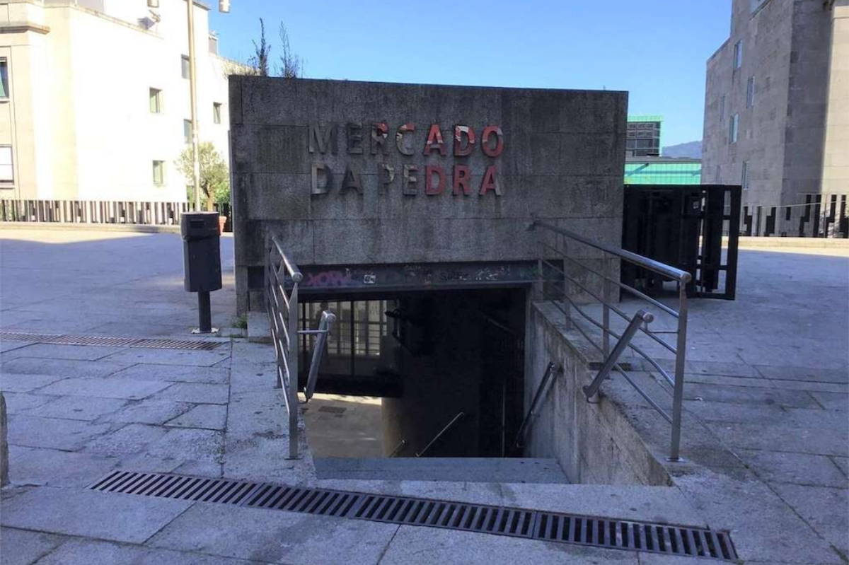 Mercado da Pedra es uno de los lugares más emblemáticos de Vigo, ubicado en el Casco Vello