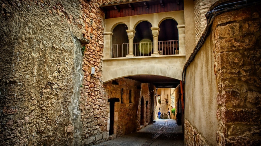 Calles del Casco Historico de Alquezar