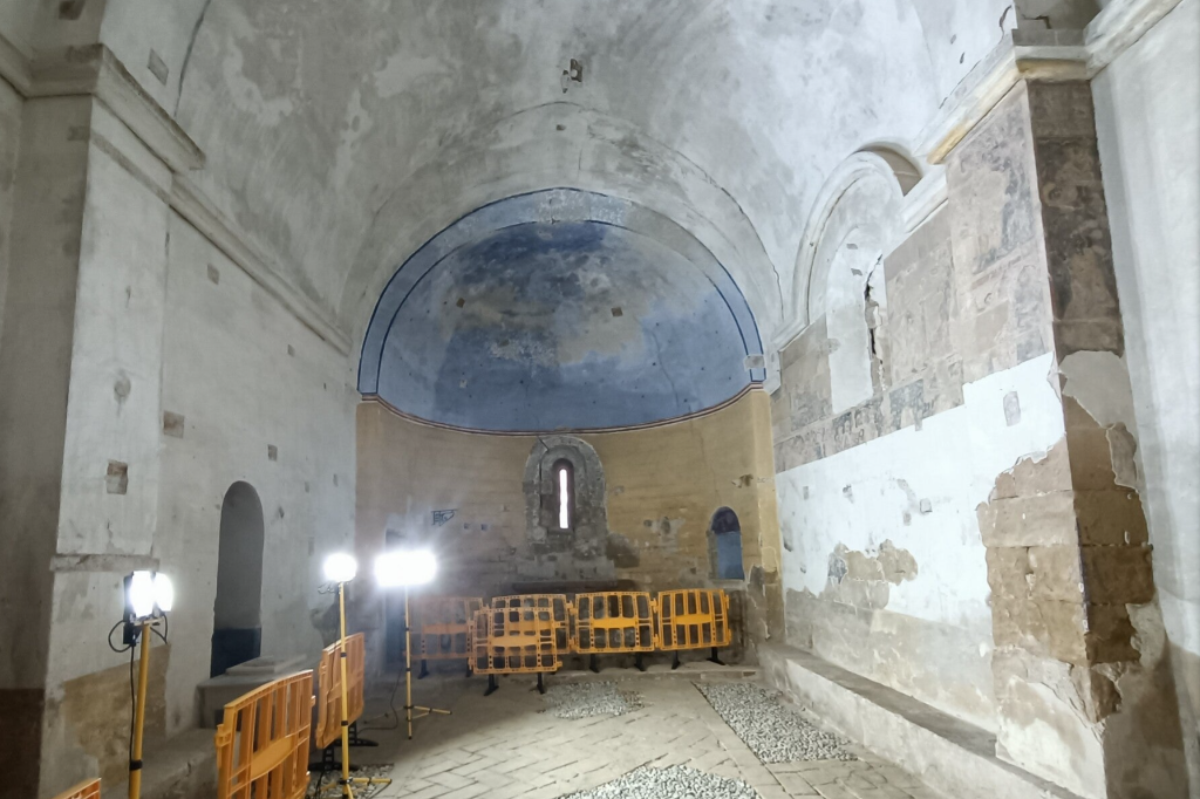 interior Iglesia de Santa María Magdalena – Cofita, Huesca