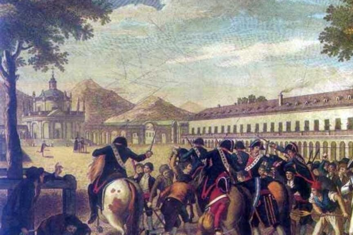 cuadro sobre el motín de Aranjuez