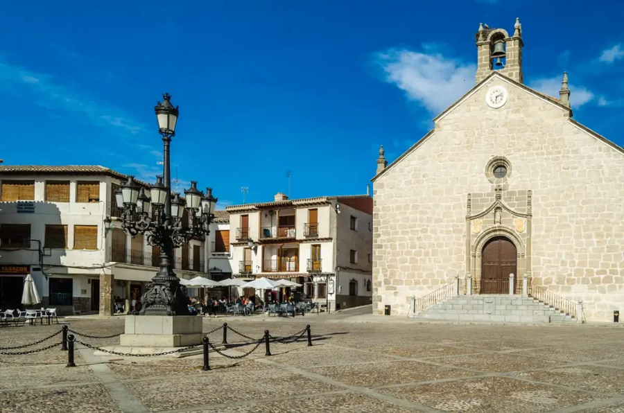 Plaza Mayor de Puebla de Montalbán, Toledo