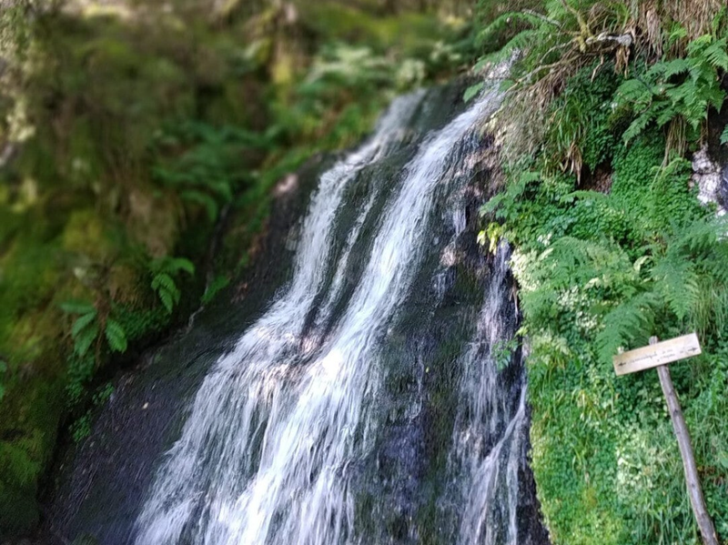 La Cascada del Silencio en el Valle del Silencio
