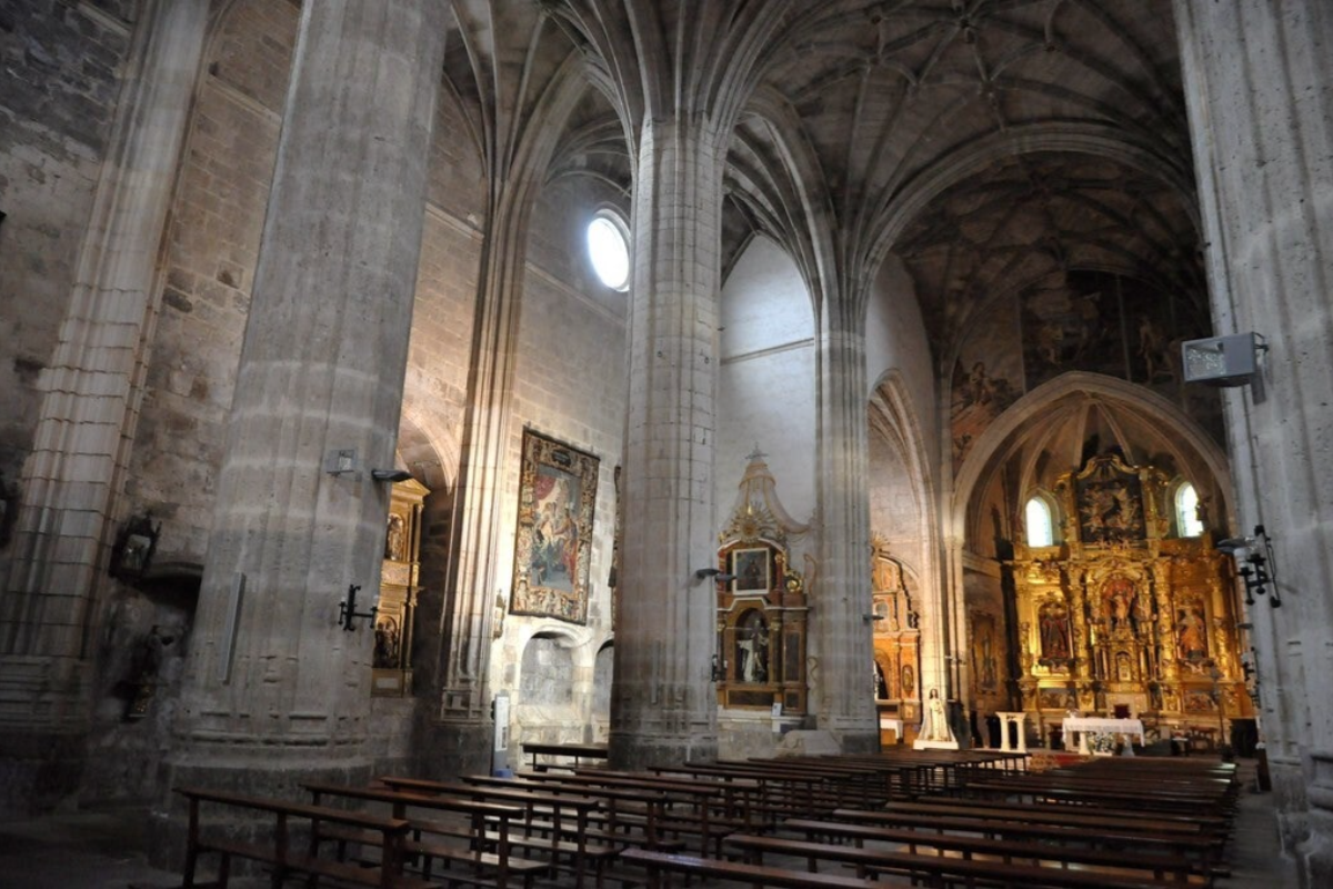 Interior Iglesia de San Juan – Castrojeriz, Burgos