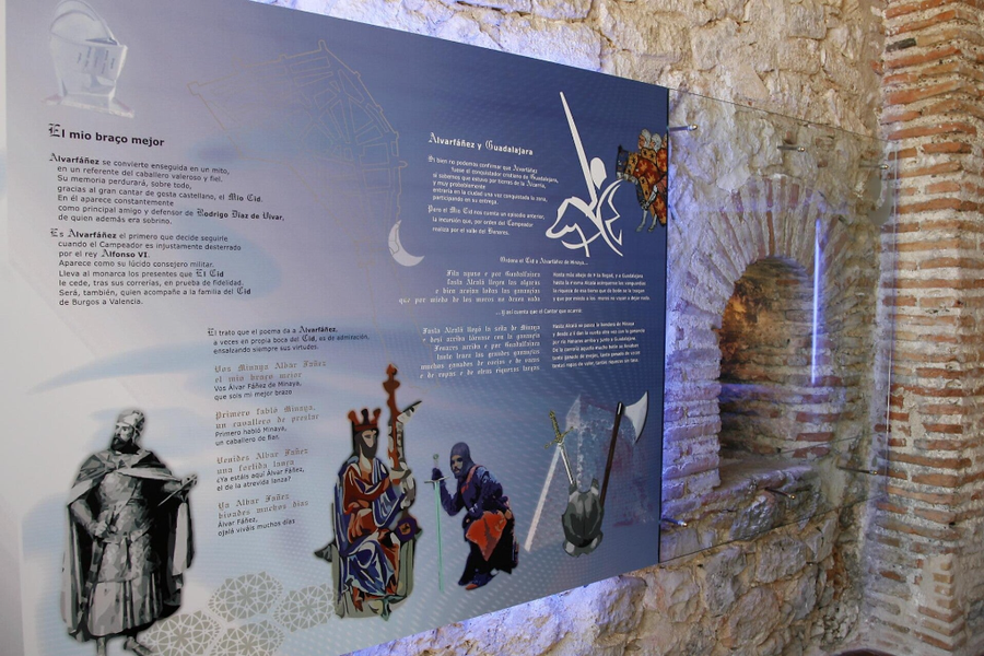 interior Torreón de Álvar Fáñez