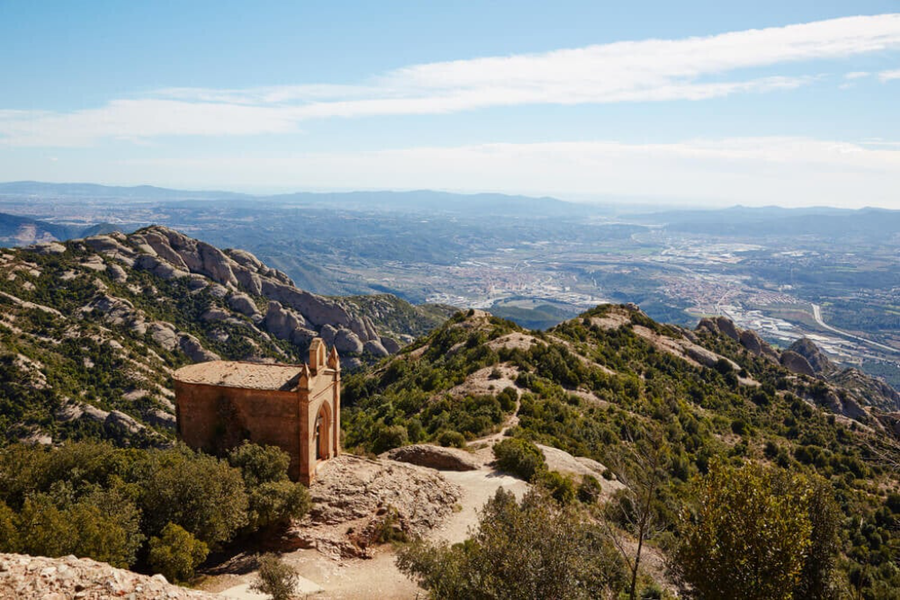 Ruta a Sant Jeroni: en la cima de Montserrat