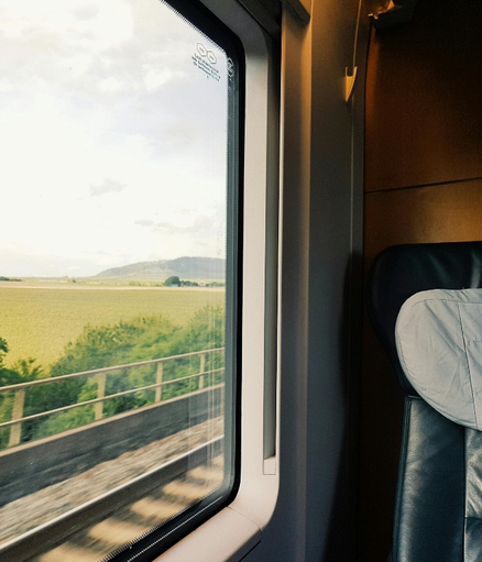 ventanilla de tren