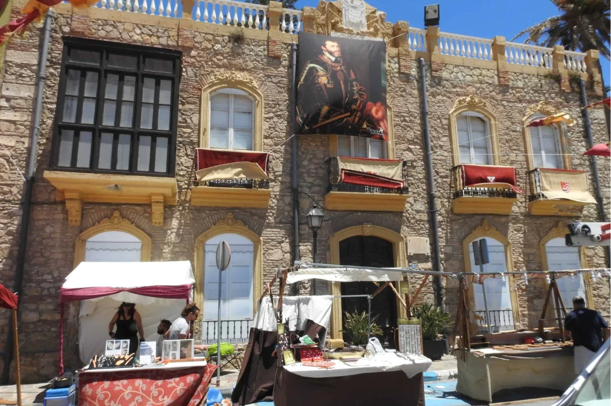 Llegada Carlos V Jarandilla de la Vera